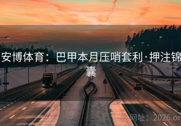 安博体育:巴甲本月压哨套利·押注锦囊 安博体育:巴甲本月压哨套利·押注锦囊