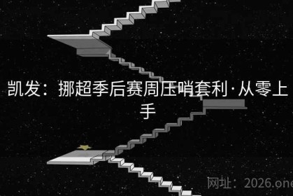 凯发：挪超季后赛周压哨套利·从零上手