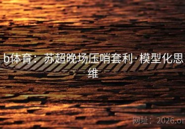 b体育：苏超晚场压哨套利·模型化思维
