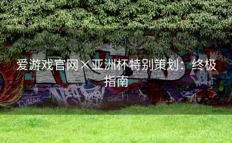爱游戏官网×亚洲杯特别策划:终极指南 爱游戏官网×亚洲杯特别策划:终极指南